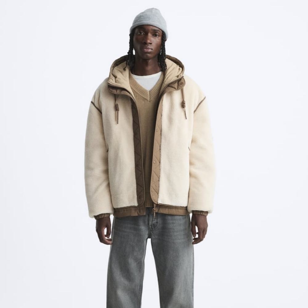 Zara Fleece Jacket (new with tag)